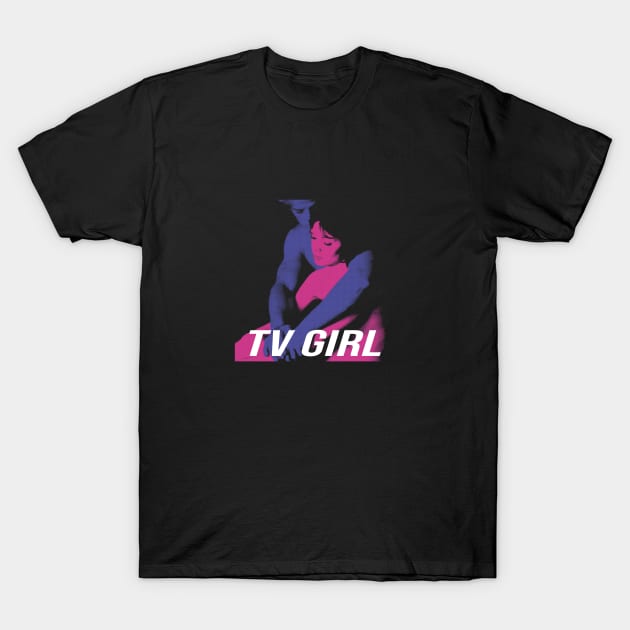 tv girl band T-Shirt by gibran hix